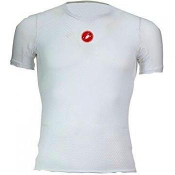XL Weisses Castelli Pro Issue Sportshirt