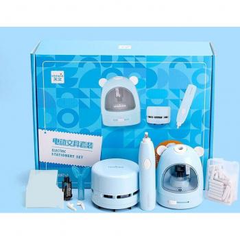 Kids Electric Pencil Sharpener and Eraser Tool