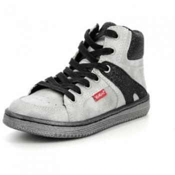 Kickers Lowell High‑Top noir‑argent