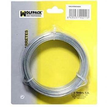 Alambre galvanizado 1,50mm / 10 (rollo 50 metros)