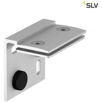 H‑PROFIL 2 pièces, support mural en alu – couleur gris argent