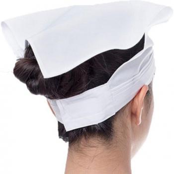 Hygienic Triangle Scarf for Food Service
