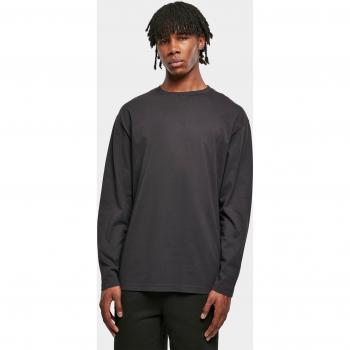 Urban Classics Heavy Oversized Longsleeve Shirt für Herren schwarz