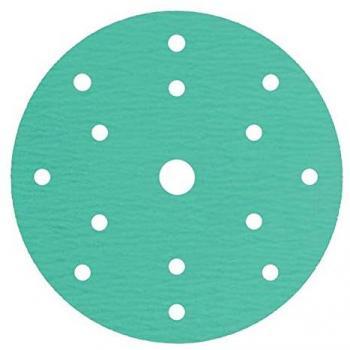 Disques auto‑agrippants PS 77 CK (Klingspor), 150 mm, grain 180, perforation GLS‑1