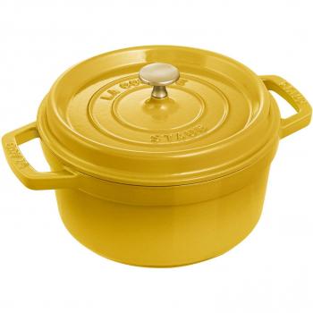 Japanese Hand‑Made Enamel Cocotte, 22 cm