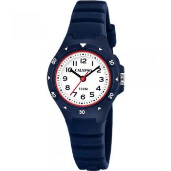 Reloj Infantil Calypso K5846/5 Blanco y Azul