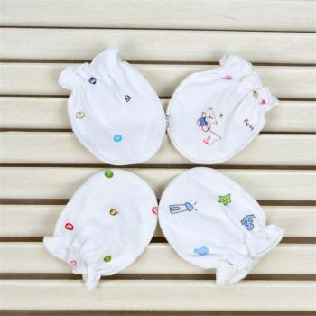Gants en coton pour bébés, 0-9 mois, lot de 4, super doux