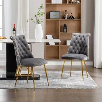 Luxus Samtstuhl‑Set