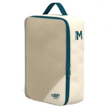 CabinZero Wit–Turquoise 5,5 L Vak voor Bagage