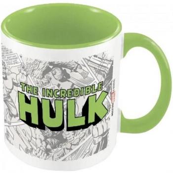 Taza de Cerámica Hulk con Colores Contrastantes