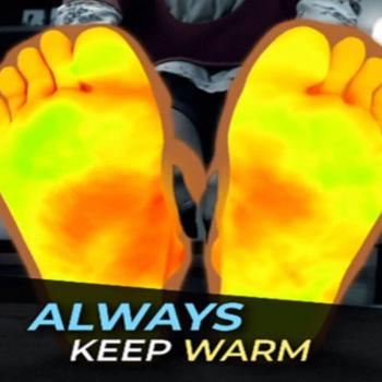 Chaussettes auto-chauffantes en tourmaline pour l'hiver