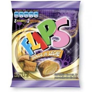 FLIPS DULCE DE LECHE BOLSA 120 gr