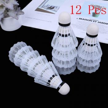 12 Pcs Badminton Shuttlecocks for Training