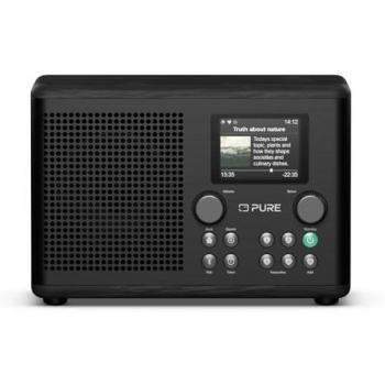 Pure Classic H4i Internet‑Radio (automatischer Senderverfolgung, DAB, FM‑Tuner, UKW mit RDS, 10 W)