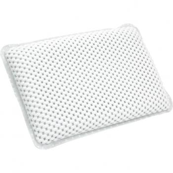 Luxury Spa Bath Pillow with Waterproof PVC Cover and Contoured Support for Neck and Back
