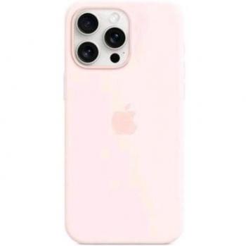 Coque en silicone avec MagSafe pour iPhone 15 Pro Max, Housse/Étui smartphone