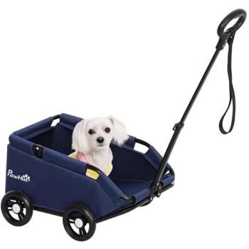 PetRoller Blue – Carrito Plegable y Acero para Caninos
