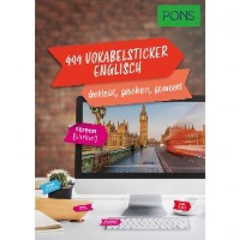 PONS 444 Vokabelsticker Englisch