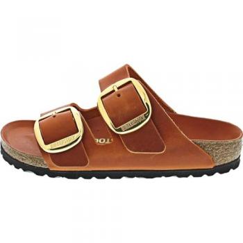 Birkenstock Arizona Big Buckle Women’s Mules – Classic Oiled Leather Finish