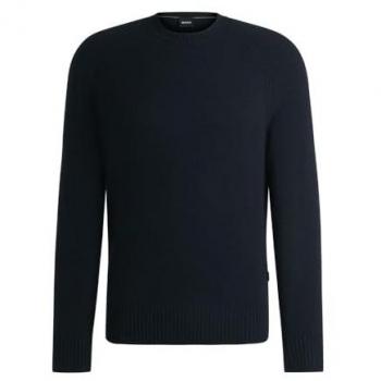 Strickpullover Modell 'EMALVO' in Dunkelblau