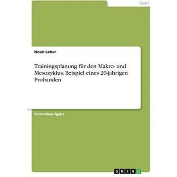 Trainingsplanung für den Makro