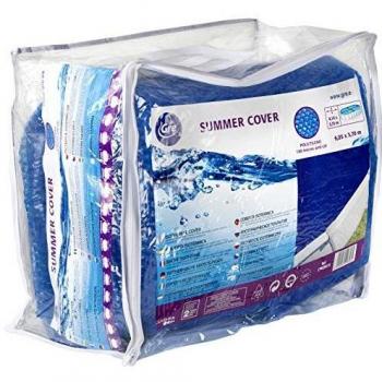 All‑Season Oval Pool Protector – Blue (995 × 545 cm)