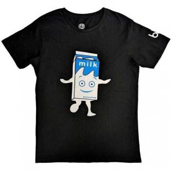 T‑shirt adulte XL à manches laitier imprimé