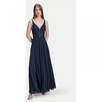 Dunkelblaues Swingkleid für besondere Anlässe 5AH005HK