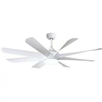 Ventilador de Techo LED 18w con Motor DC 45w y 8 Aspas