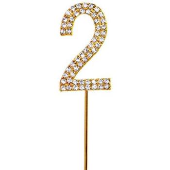 Shatchi Golden Shimmer Diamond Cake Decal – Party Version