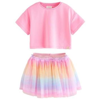 Next Kindertütchen-Set (Oberteil+Rock) 3M–7J