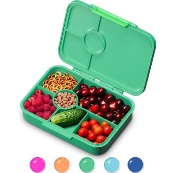 BPA‑vrije Schmatz Lunchbox 6 vakjes – 20,8 × 4,