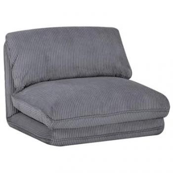 Sweeek Poltrona Velluto Coste Grosse Convertibile 1 Posto
