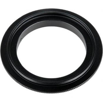 Kit Macro Inverso con Anillo de Montaje en Aluminio para Nikon AI (49‑77 mm)