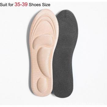 4D Foam Insoles for Flat Feet with Arch Support