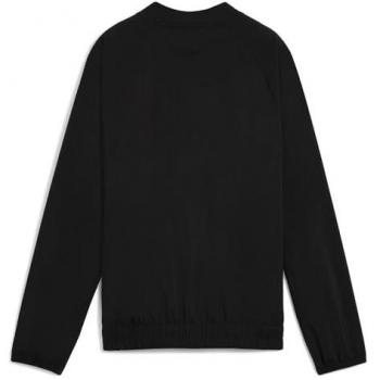 Puma Sudadera Negra con Motivo Floral, Para Mujer, Talla M
