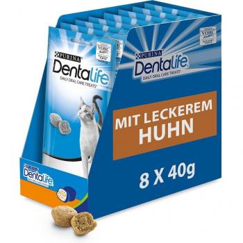 8x40g PURINA Dentalife Friandises à mâcher au poulet