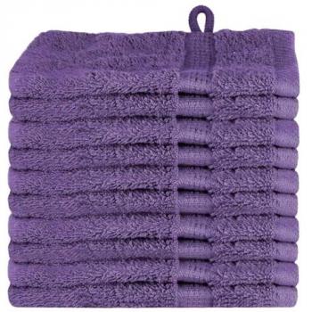 Gants de Toilette Violet SOLUND 10 unités