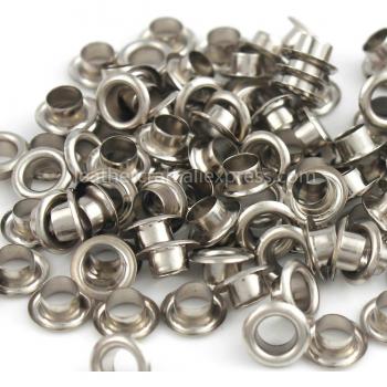 100 œillets en laiton, 4,5 mm, pour ceintures et vêtements
