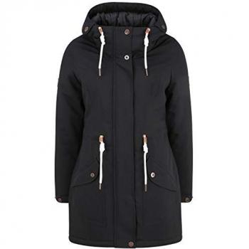 Oxmo Parka Nera per Mezza Stagione