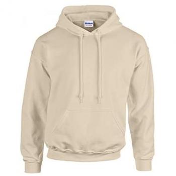 Gildan Pullover mit Kängurutasche Beige