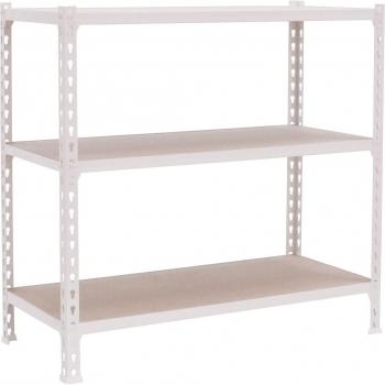 Simonclick Étagère Métallique Maderclick Superplus 3/500 White / Wood One Size
