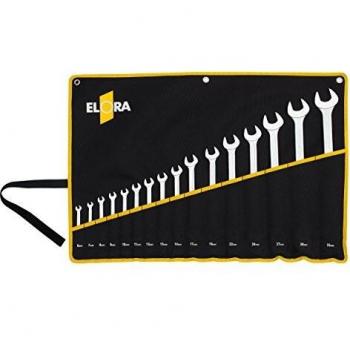 Elora jeu de clés mixtes DIN 3113, 12 pièces, 6-22 mm