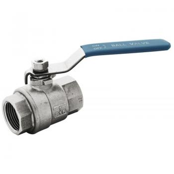 Valvola a sfera in acciaio inox AISI 316 3/8 alta qualità