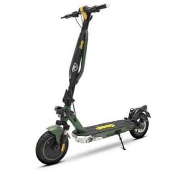 Monopattino Elettrico JAD Advanced Safety Verde – Velocità Max 25 Km/h, Batteria 10400 mAh