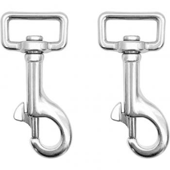 Dog Lead Heavy Duty Square Eye Snap Hooks