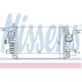 Intercooler para Motor NISSENS 96574