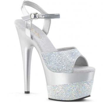 Pleaser Adore 709-2G Ankle Strap High Heel Sandal