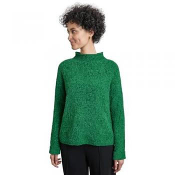 STREET ONE Pullover Damen, angenehmer Materialmix