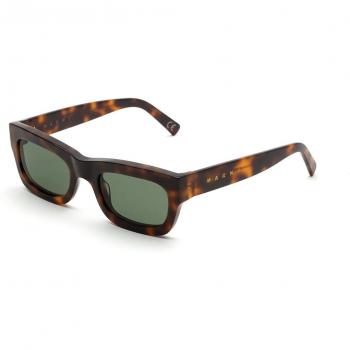 Marni Kawasan Falls Blue Havana P8N Unisex Square Sunglasses